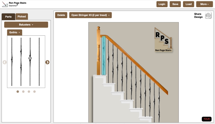 StairArtist Virtual Stair Designer